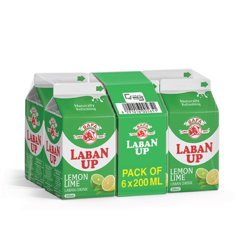 Safa Laban Up Lemon Lime 6x200ml