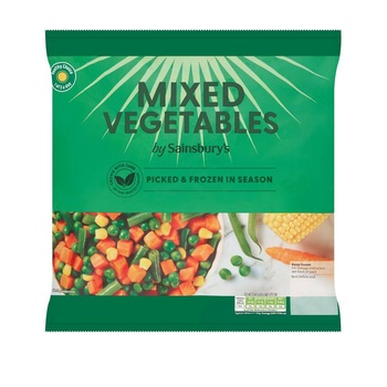 Sainsburys Mixed Vegetables 1Kg