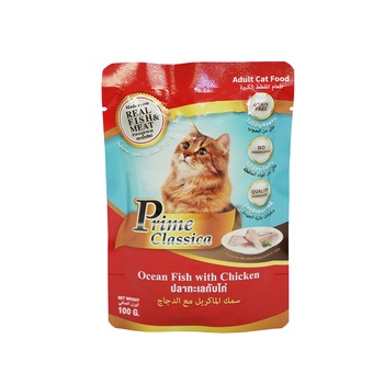 Prime Classica Ocean Fish With Chicken Adult Cat 100g