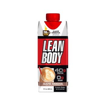 Lean Body Protein Shake Cafe Mocha 500ml