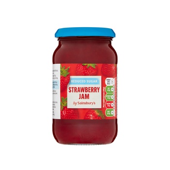 Sainsburys Reduced Sugar Strawberry Jam 415g