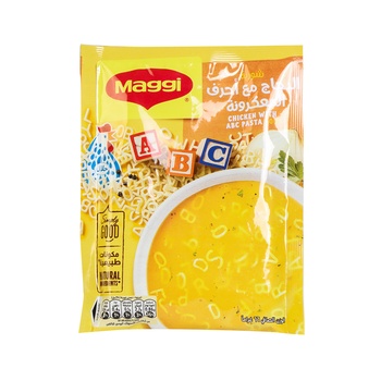 Maggi Soup Chicken With ABC Pasta 66g