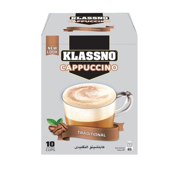 Klassno Cappuccino-Traditional 10X18g