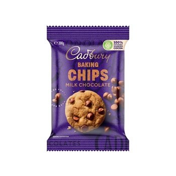 Cadbury Baking Chips Milk Choc 200g