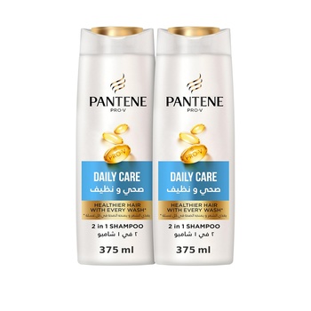 Pantene Pro-V Daily Care 2in1 Shampoo 2x375ml