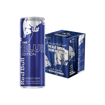 Red Bull Energy Drink Blueberry 4X250ml