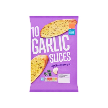 Sainsburys Garlic Slices 10Pk 260g