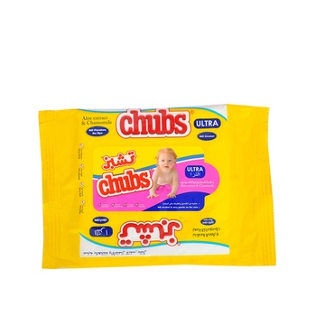 Chubs 5 Wet Wipes Flow Pack Aloe Regular