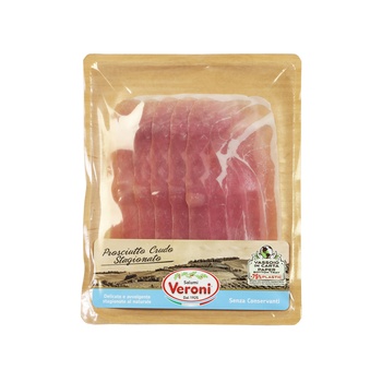 Veroni Cured Raw Ham 70g