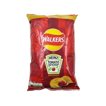 Walkers Heinz Tomato Ketchup Chips 45g