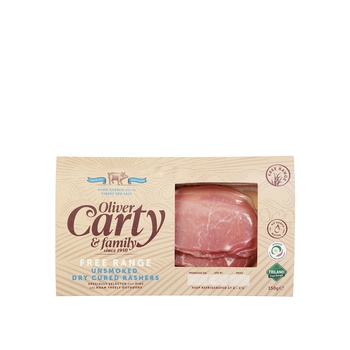 Ocarty Free Range Dry Cured Rasher 150g