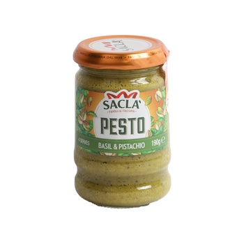 Sacla Pesto Pistaccio 190g