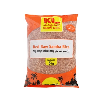 Kelani Lanka Red Raw Samba Rice 5kg