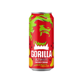 Gorilla Ultimate Energy Drink Watermelon Melon 500ml