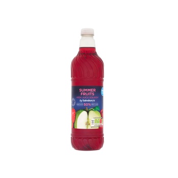 Sainsburys Summer Fruits Squash 1L