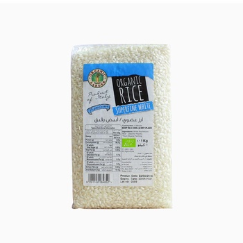 Organic Larder Organic Long White Rice 1kg