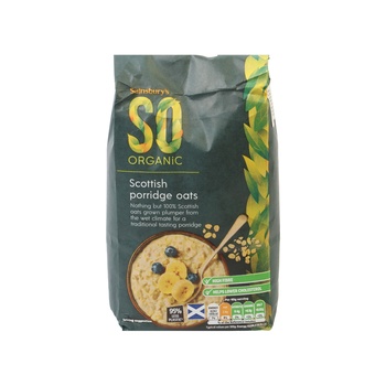 Sainsburys Porridge Oats SO Organic 750g